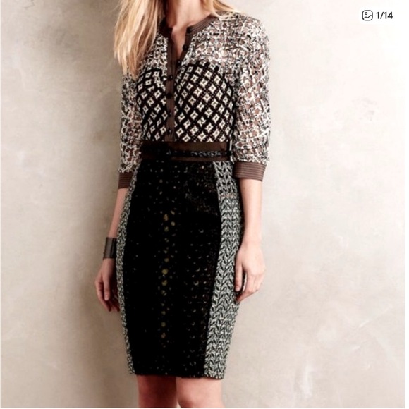 NWT Anthropologie Byron Lars Beguile Melodist Midi 8 - Picture 2 of 12